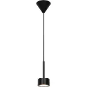 Nordlux Hanglamp Clyde, dimbaar, zwart, Woon-/ Eetkamer, metaal, Modern