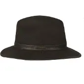 Hatland Amberson - Katoenen hoed - Zwart - XL