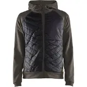 Blakläder 3463-2526 Hybride sweater Groen/Zwart maat L heren