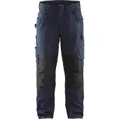Blakläder Service Werkbroek met stretch 1495-1330 - Mannen - Dark Navy/Zwart - 52