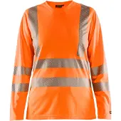 Blakläder 34851013 T-shirt Lange Mouw Reflecterend High Vis Dames
