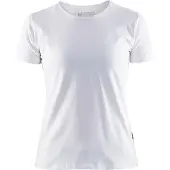 Blakläder 3304-1029 Dames T-shirt Wit maat M dames