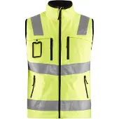 Blakläder 3049-2517 Softshell vest High Vis High Vis Geel maat 4XL heren