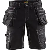 Blakläder Korte Werkbroek Jeans Stretch X1900 1992-1141 - Mannen - Zwart - 50