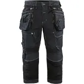 Blakläder Piraatbroek denim stretch X1900 19911141 | Marineblauw/Zwart | Maat 46 - 7330509554463