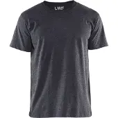 Blakläder 3300-1025 T-Shirt Zwart Mêlee maat L heren
