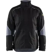 Blakläder 4061-1516 Vlamvertragend jack Zwart/Grijs maat S heren