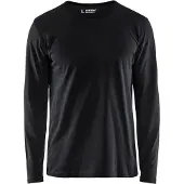 Blakläder 3500-1042 T-shirt lange mouw Zwart maat XXL heren