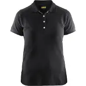 Blakläder Dames poloshirt piqué 33901050 | Zwart | Maat XL - 7330509479520