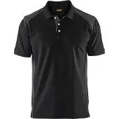 Blakläder 3324-1050 Poloshirt piqué Zwart/Donkergrijs maat M heren