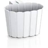 Prosperplast 2.2l Boardee Collection 19.4x21.2x13 Cm Flowerpot Wit