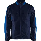 Blakläder 4444-1832 Industrie jack stretch Marineblauw/Korenblauw maat 4XL heren