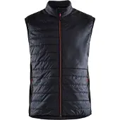 Blakläder Gevoerde bodywarmer 38632030 | Zwart/Rood | Maat XL - 7330509818312