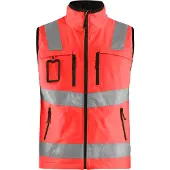 Blakläder 3049-2517 Softshell vest High Vis High Vis Rood maat S heren