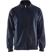 Blakläder 3349-1048 Sweatshirt lange rits Donker marineblauw maat L heren