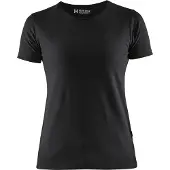 Blakläder 3304-1029 Dames T-shirt Zwart maat L dames
