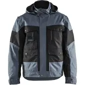 Blakläder 4886-1977 Winterjas Zwart/Grijs maat M heren