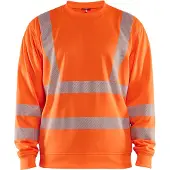 Blakläder 3562-2538 High vis Sweatshirt High Vis Oranje maat XS heren