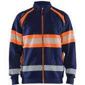 Blakläder High-Vis sweater 35511158 | Marineblauw/Oranje | Maat XXL - 7330509838730