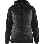 Blakläder Dames hybride sweater 34642526 | Zwart/Donkergrijs | Maat S - 7330509727195