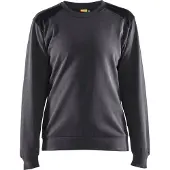 Blakläder Sweatshirt bicolour Dames 34081158 | Medium Grijs/Zwart | Maat 3XL - 7330509814574