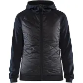 Blakläder 3464-2526 Dames hybride sweater Donker marineblauw/Zwart maat L dames
