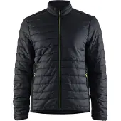 Blakläder 4710-2030 Warm gevoerd vest Zwart/High Vis Geel maat L heren