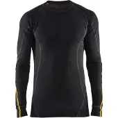 Blakläder 4794-1075 FR Onderhemd 68% merino Zwart maat L heren