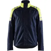 Blakläder 4505-1519 Jack Inherent Steel Marine/High Vis Geel maat 4XL heren