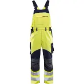 Blakläder 2889-1512 Multinorm bretelbroek Inherent High Vis Geel/Marineblauw maat C50 heren