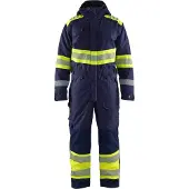 Blakläder 6720-1977 Winter Overall High Vis Marine/High Vis Geel maat S heren