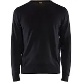 Blakläder 3590-2122 Gebreide pullover Donker marineblauw maat L heren