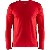 Blakläder T-Shirt lange mouw 35001042 | Rood | Maat XS - 7330509814406