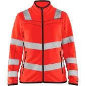 Blakläder 4966-1010 Dames Microfleecevest High Vis High Vis Rood maat XS dames