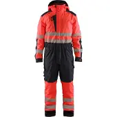 Blakläder 6725-1977 Winteroverall High Vis High Vis Rood/Zwart maat XS heren