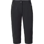 Vaude - Women's Farley Stretch Capri III - Trekkingbroek 52, zwart