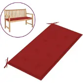vidaXL Tuinbankkussen 100x50x3 cm oxford stof rood