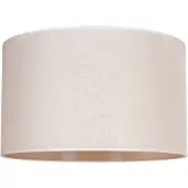 Duolla Lampenkap Roller, beige, Ø 50 cm, hoogte 30 cm Roller, Textiel / Stof / Zijde