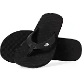 The North Face Teenslipper zwart / wit