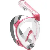 Cressi Duke Snorkeling Mask Transparant,Roze S-M