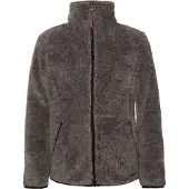 Protest Skipully Girls Riri Jr Full Zip Top Dark Grey Melee-Maat 128