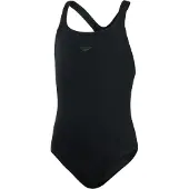 Speedo Endurance+ sportbadpak Medalist zwart Meisjes Polyester Effen - maat 146/152