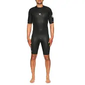 Rip Curl Freelite 2 Mm Shorty Met Korte Mouwen En Rits Op De Rug