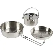 Tatonka Camp Set Large, kookset, zilver