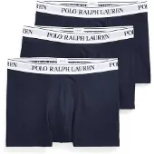 Ralph Lauren Boxershorts 'Classic' nachtblauw / grijs / wit