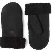 Hestra Want Women Sheepskin Mitt Black-9