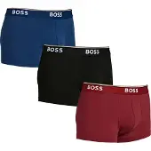 BOSS Boxershorts 'Power' blauw / rood / zwart / wit
