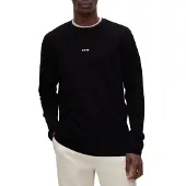 BOSS Regular fit shirt met lange mouwen van katoenmix model 'TCHARK'