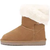 Gooce Snowboots 'Florine' crème / bruin