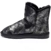Gooce Snowboots 'Petula' grijs / zwart / zilver